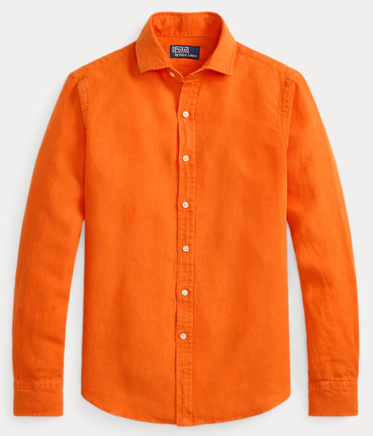 RALPH LAUREN - Slubby Linen Shirt