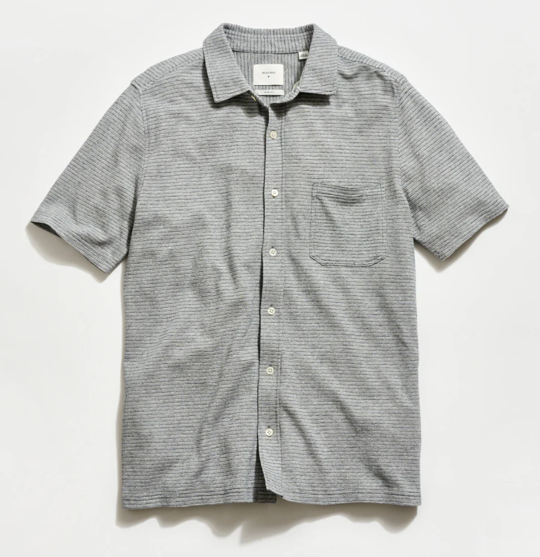 BILLY REID - SS Textured Treme Knit Shirt